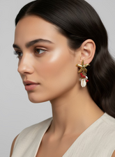 Golden Starfish Shell Drops